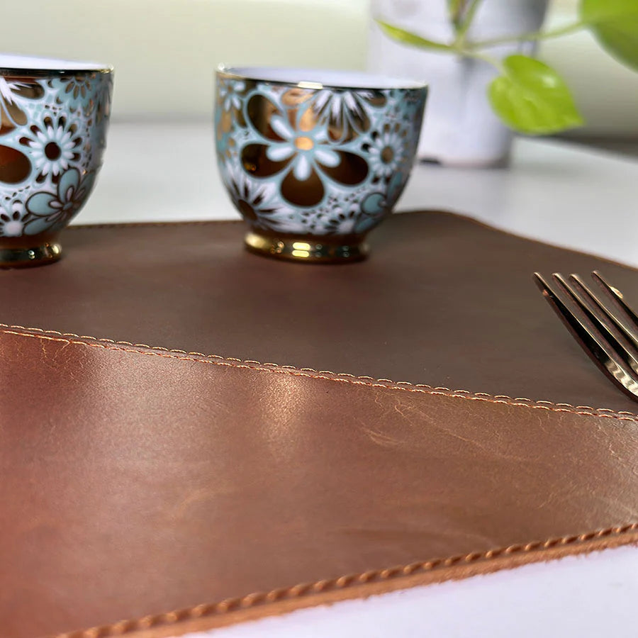 Premium Leather-Look Luxury Placemat