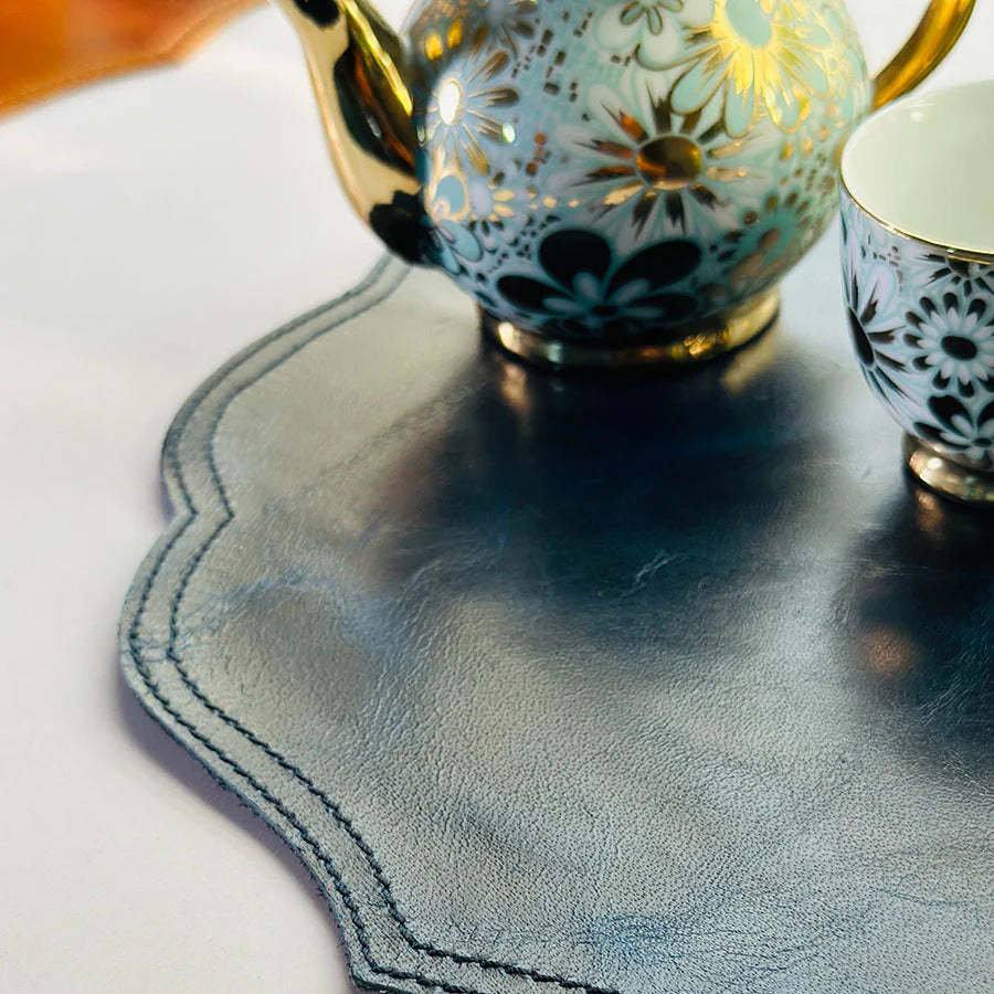 Premium Leather Table Mat &amp; Coaster