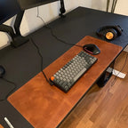 Premium Leather Office Desk Mat – Elegant Work Surface Protector