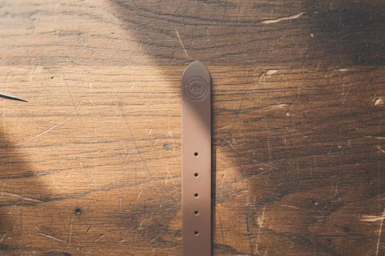 100% Genuine Premium Leather Belt-Brown