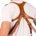 Premium Double Shoulder Leather Camera Strap