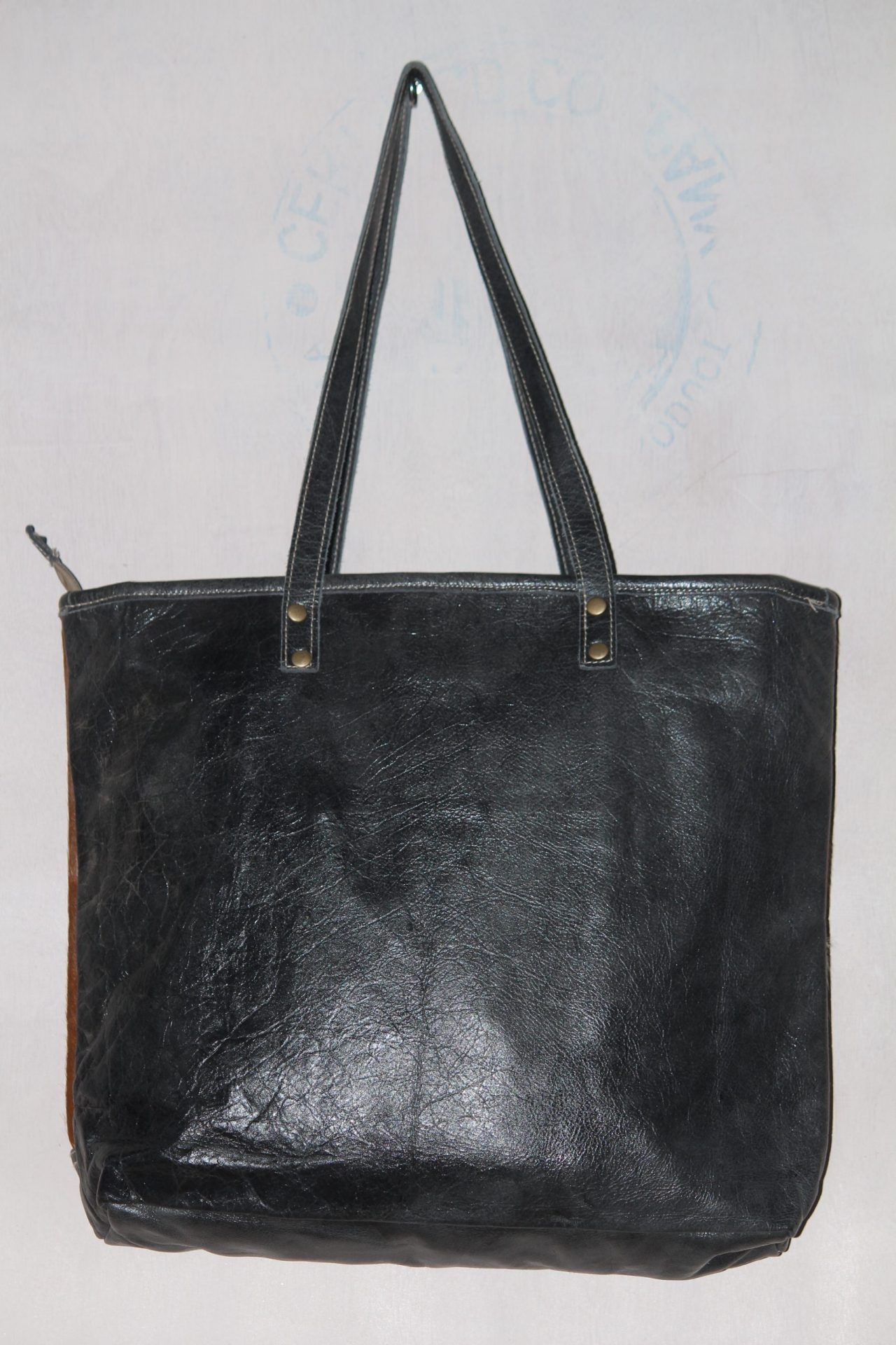 Hairon Leather Tote Bag