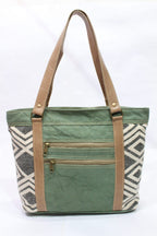 Printed Canvas Tote Bag