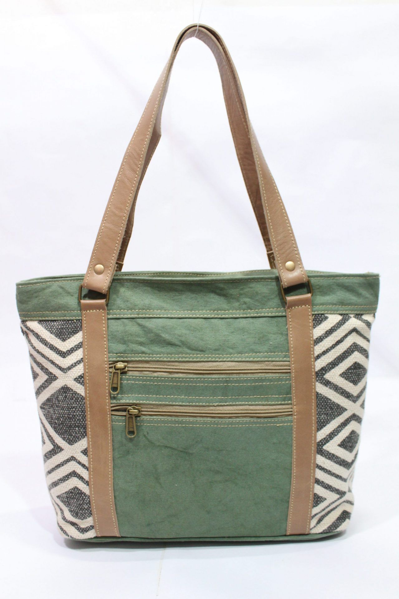 Printed Canvas Tote Bag