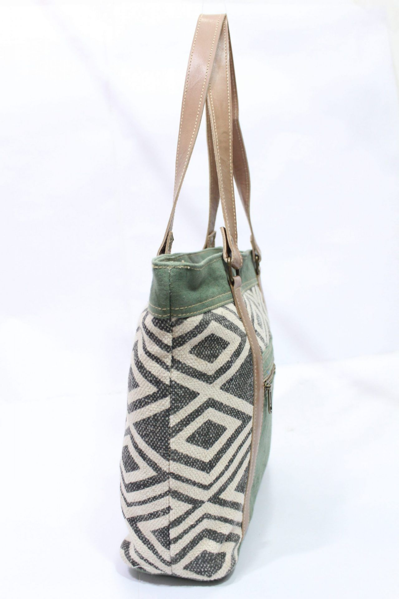 Printed Canvas Tote Bag