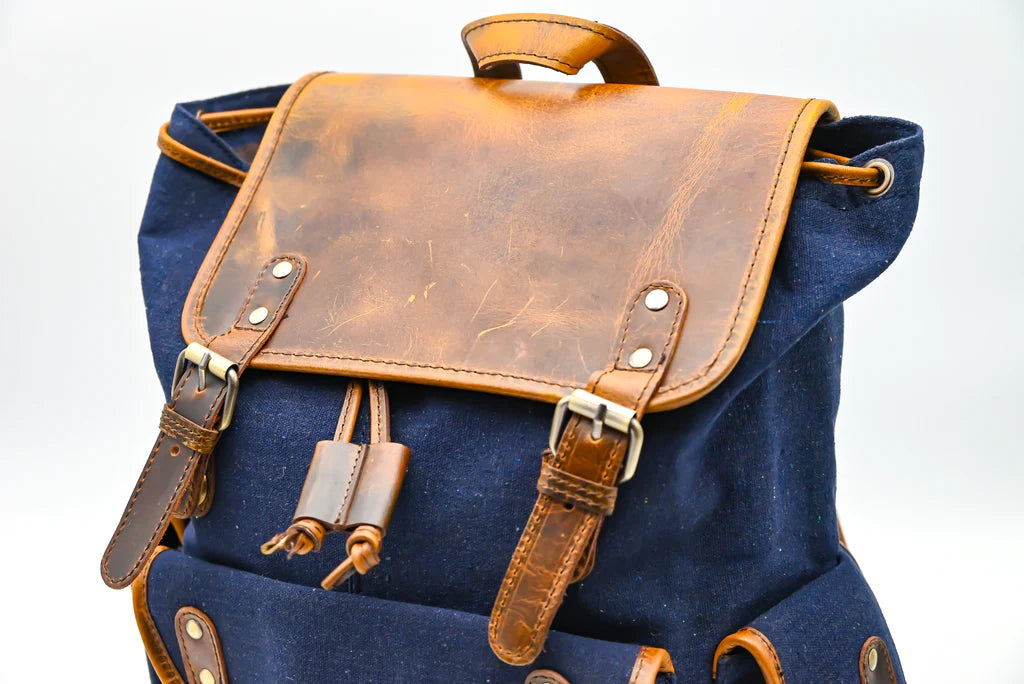 Vintage Leather Travel Bag