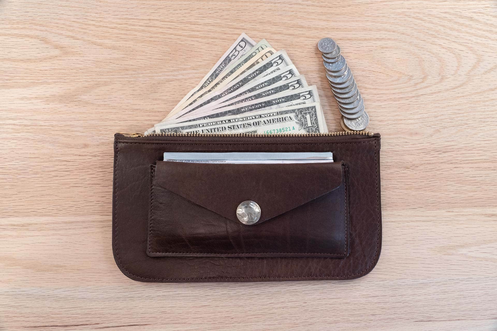 Premium Leather Money Bag
