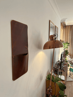 Leather Wall Storage Organizer