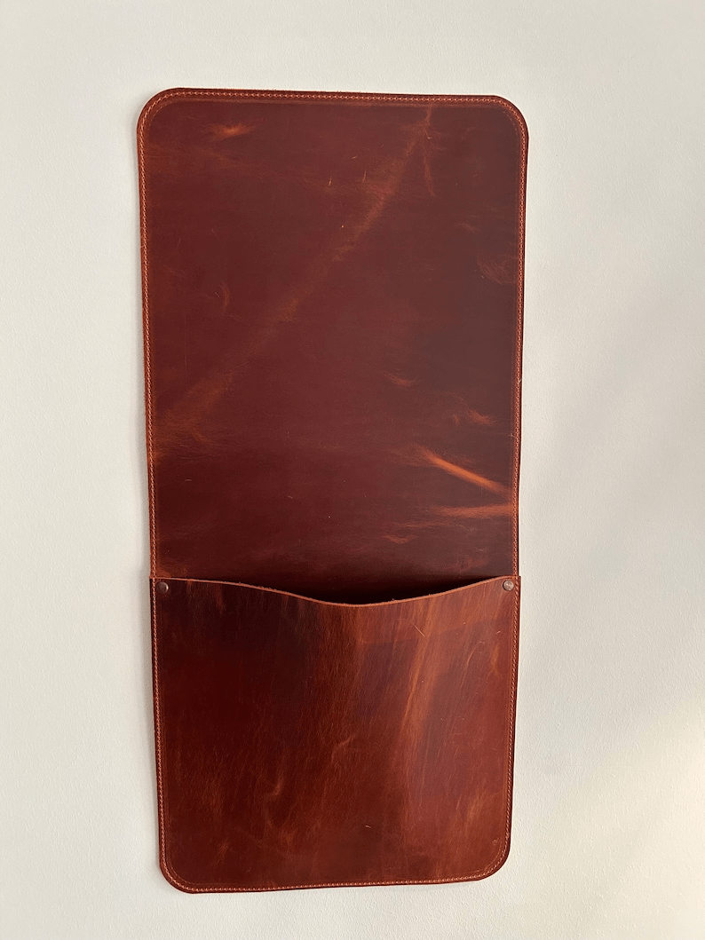 Leather Wall Storage Organizer
