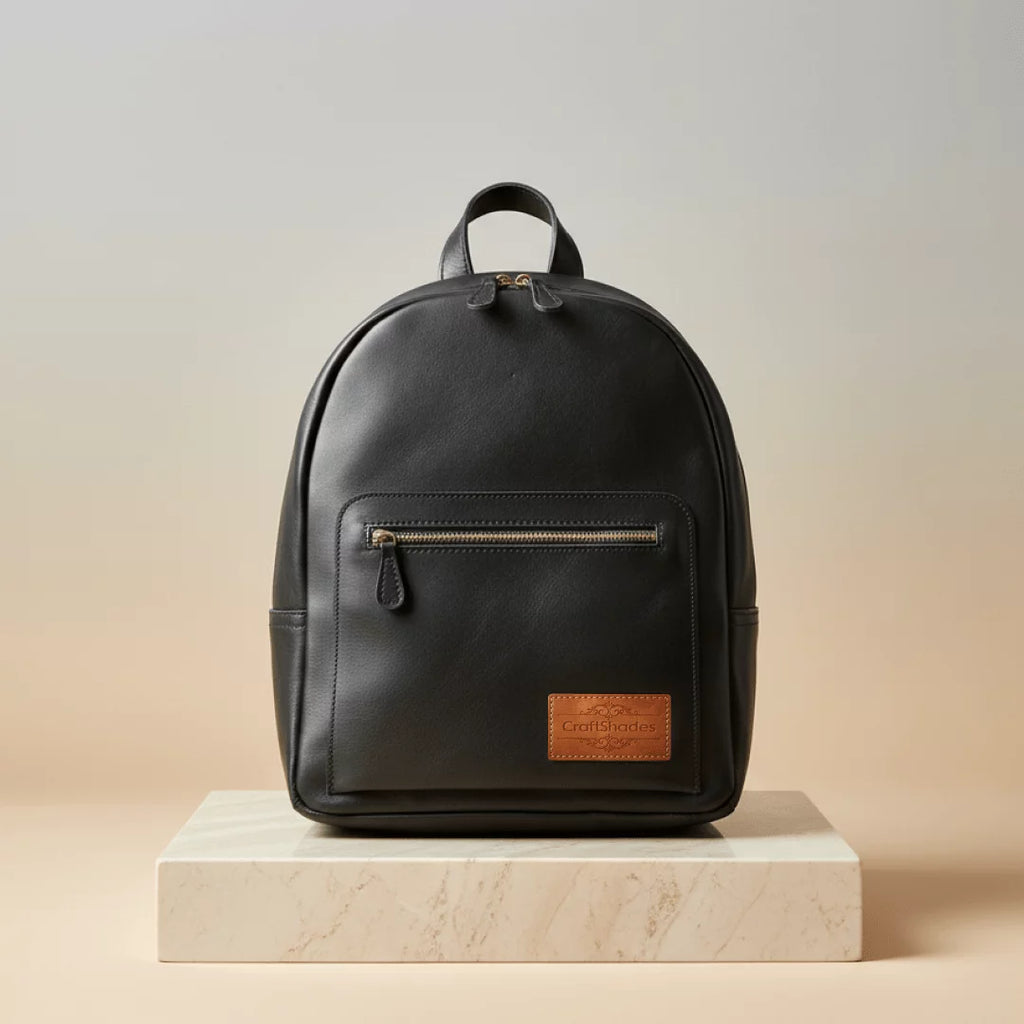 Craftshades July Compact Full Grain Buffalo Leather Backpack