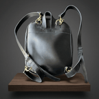 Premium Leather Dopp Kit – Spacious Travel Backpack