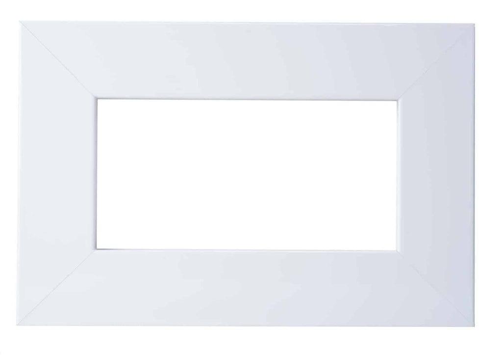 Liquid White Mirror Frame