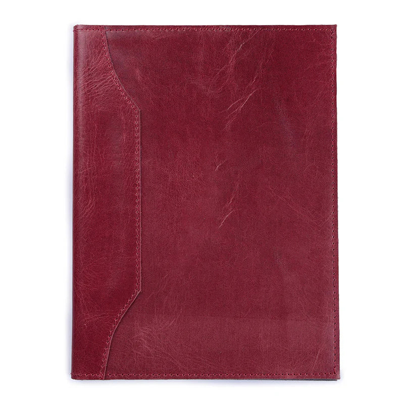 Premium Royal Leather Menu Booklet