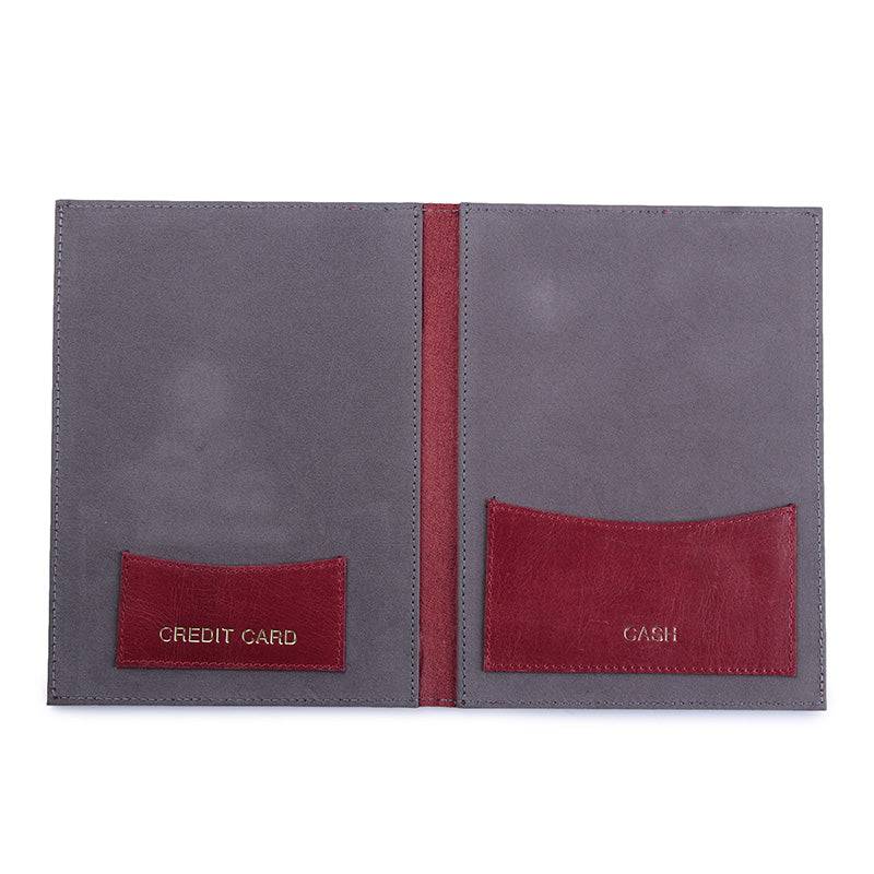 Premium Royal Leather Menu Booklet
