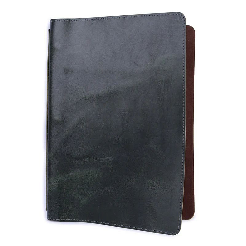Premium Luxe Leather Menu Booklet