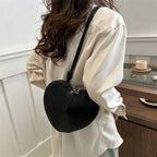 Black Heart Sling Bag