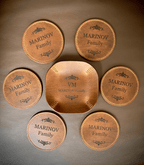 Round Leather Coasters
