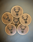 Round Leather Coasters
