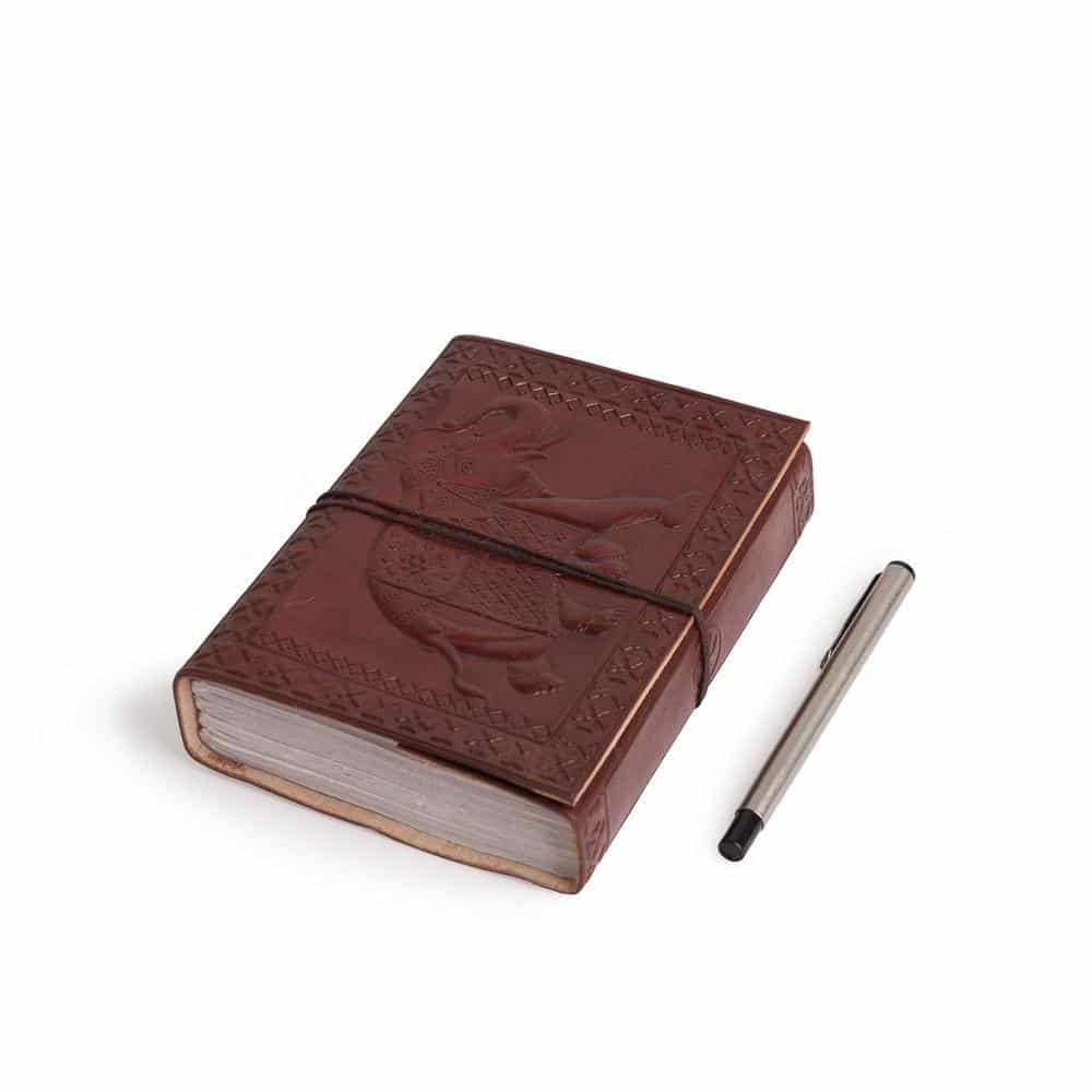 Craftshades – Vintage 7x 10 Inch Leather Journal | 100% Genuine Leather