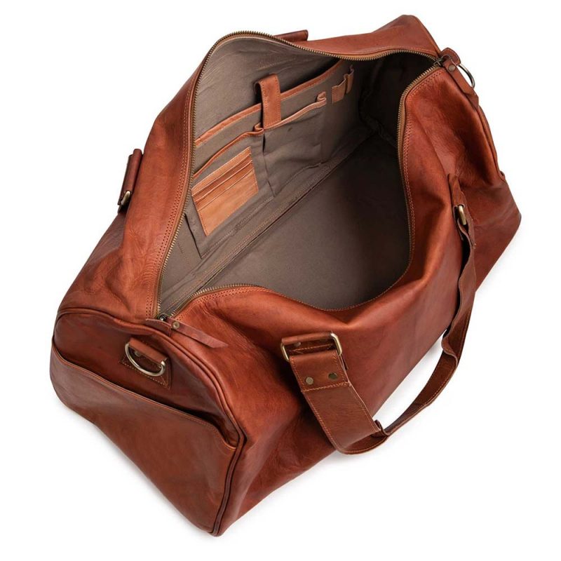 CraftShades - Duffle leather bag