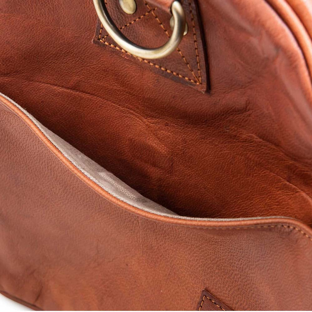 CraftShades - Duffle leather bag