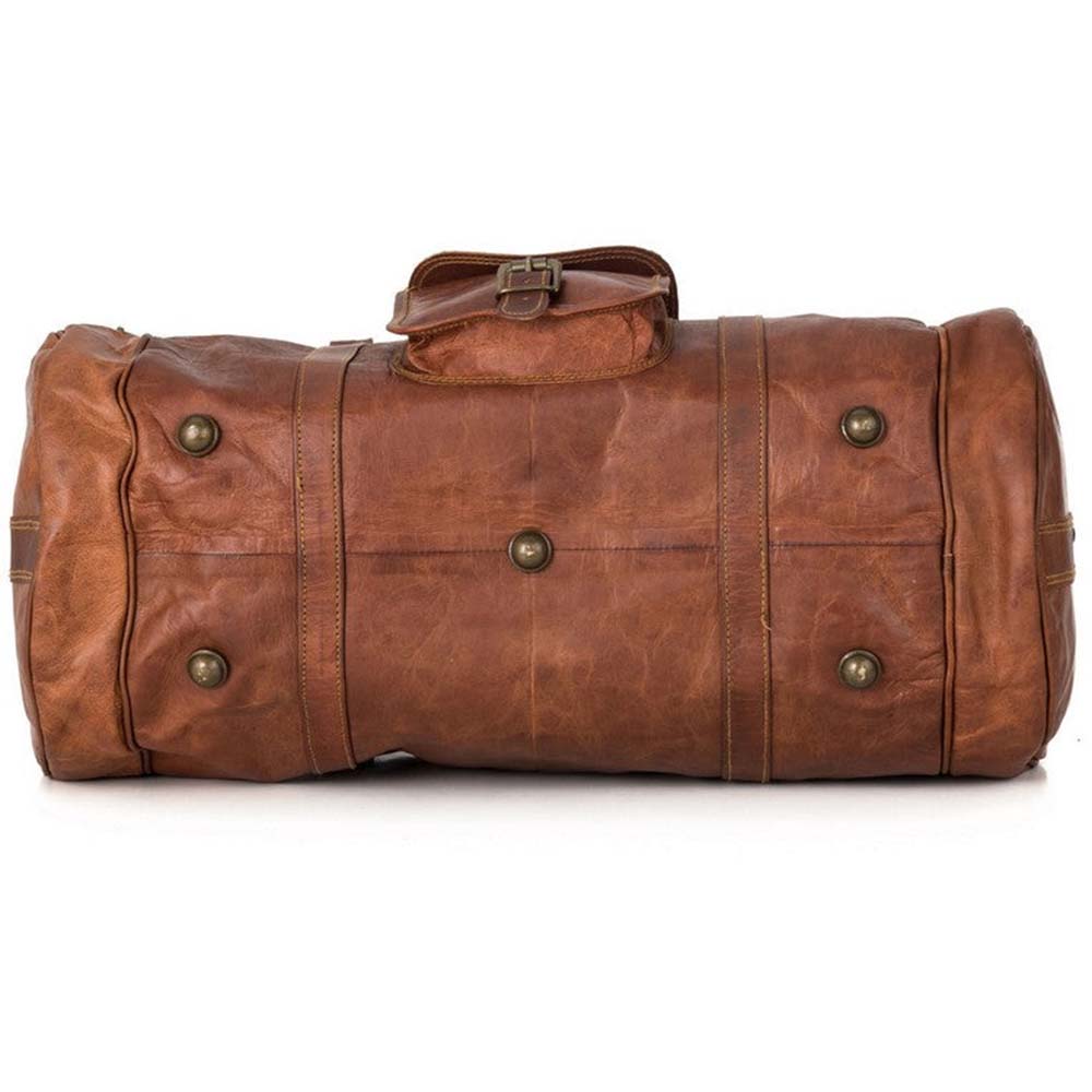 CraftShades - 22 Inch leather duffle bag