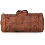 CraftShades leather duffle bag