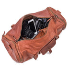 CraftShades leather duffle bag