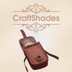 Craftshades - Genuine Goat Leather Mobile Sling Bag