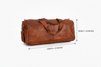 CraftShades - Duffle leather bag