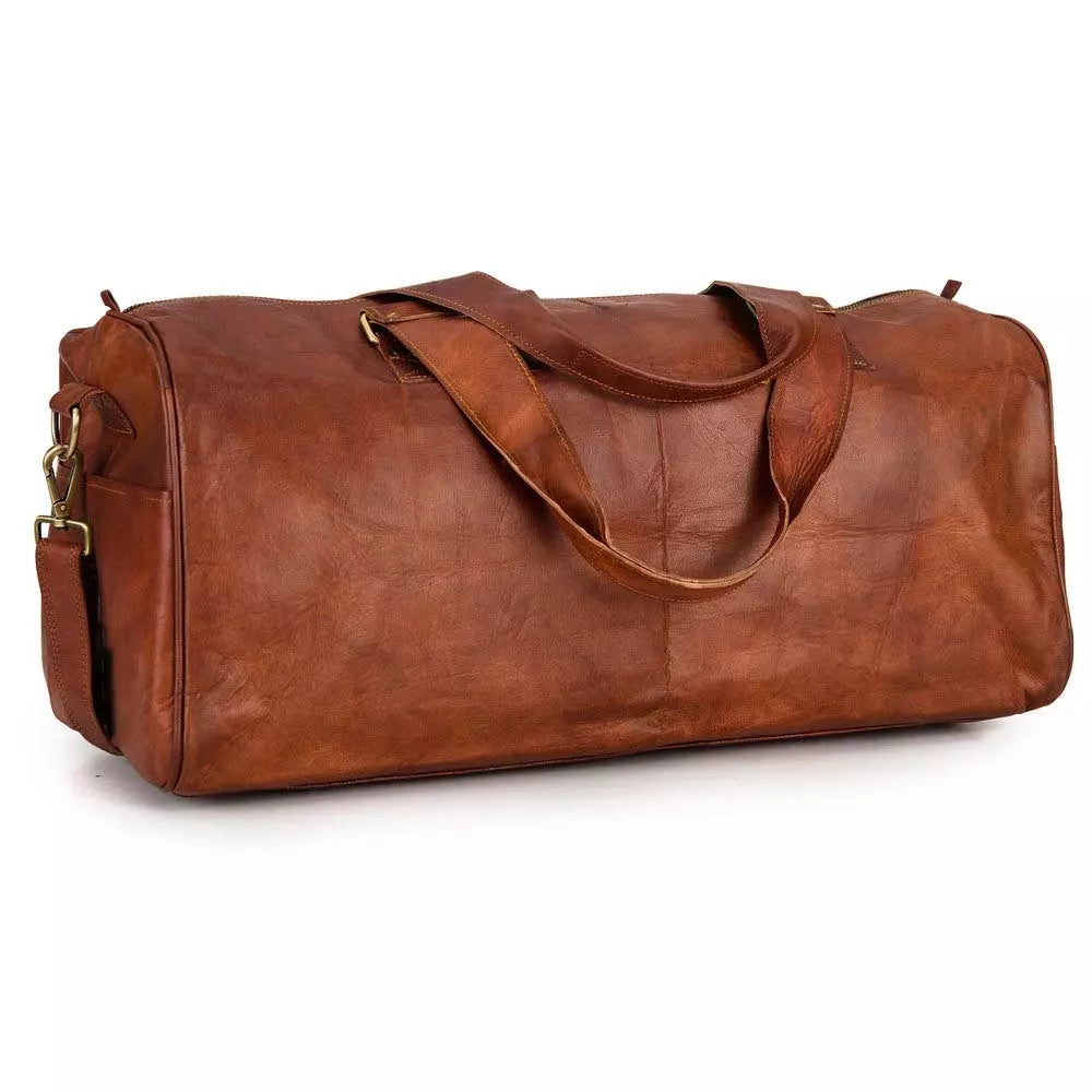 CraftShades - Duffle leather bag