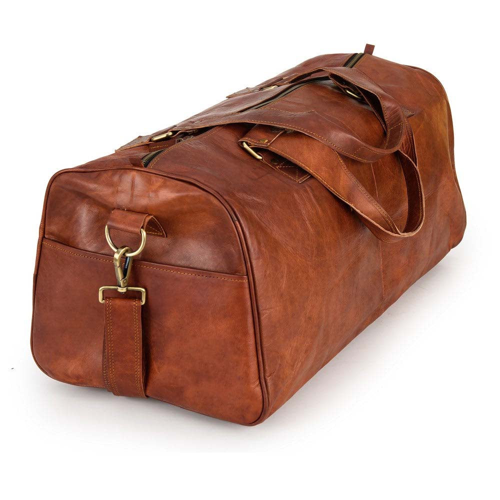 CraftShades - Duffle leather bag