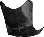 Butterfly chair black cover Buffalo leather