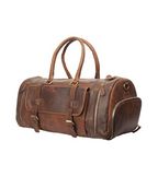 Craftshades Vintage Leather men's Travel Duffle luggage Bag