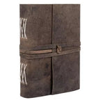 Handmade Leather Journal – Antique Style, Plain Pages (6x8")