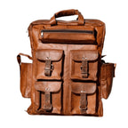 Craftshades - Seven Pocket Goat Leather Backpack | Unisex