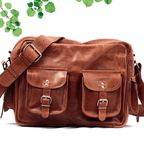 Craftshades - Multipurpose Handcrafted Leather Travel Bag | 100% Genuine Leather