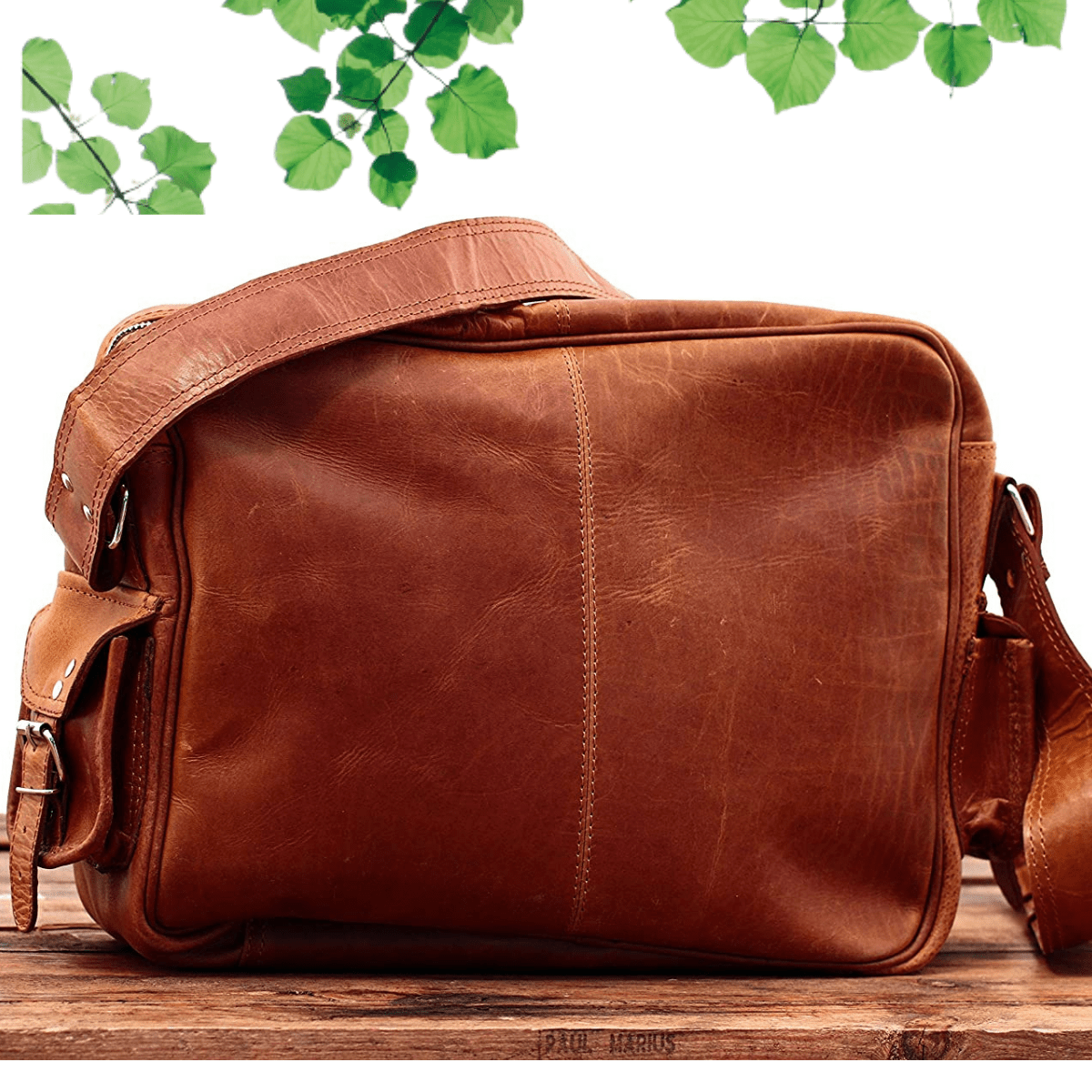 Craftshades - Multipurpose Handcrafted Leather Travel Bag | 100% Genuine Leather
