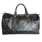 Leather Black Duffle Bag