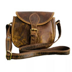 CraftShades – 7*9 inch buffalo Leather Sling Bag For Girls and Boys