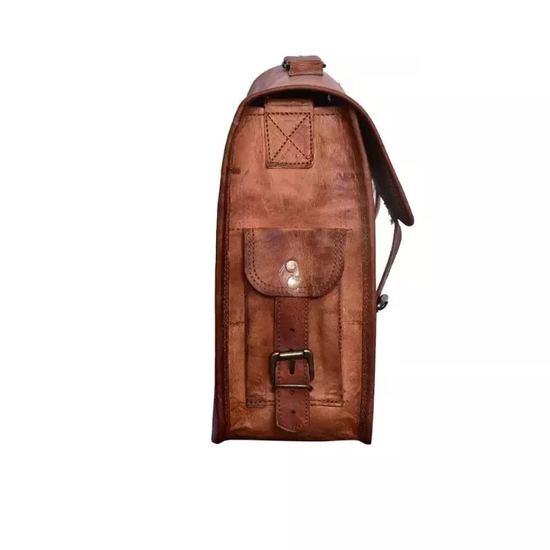 Handmade Leather Bag – CraftShades India