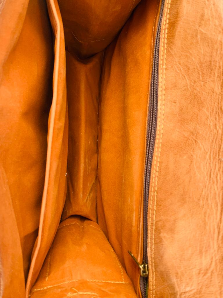 Craftshades – Handcrafted Satchel Leather Bag | 100% Genuine Leather