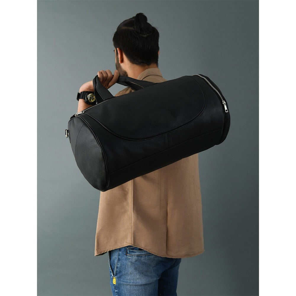 CraftShades 16 Inch buffalo Tan Crunch leather bag