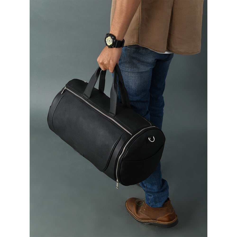 CraftShades 16 Inch buffalo Tan Crunch leather bag