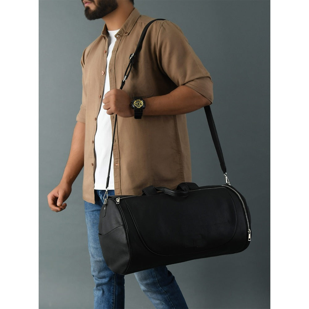 CraftShades 16 Inch buffalo Tan Crunch leather bag