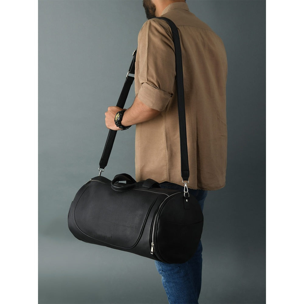 CraftShades 16 Inch buffalo Tan Crunch leather bag