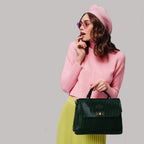 CraftShades Women buffalo Leather bag