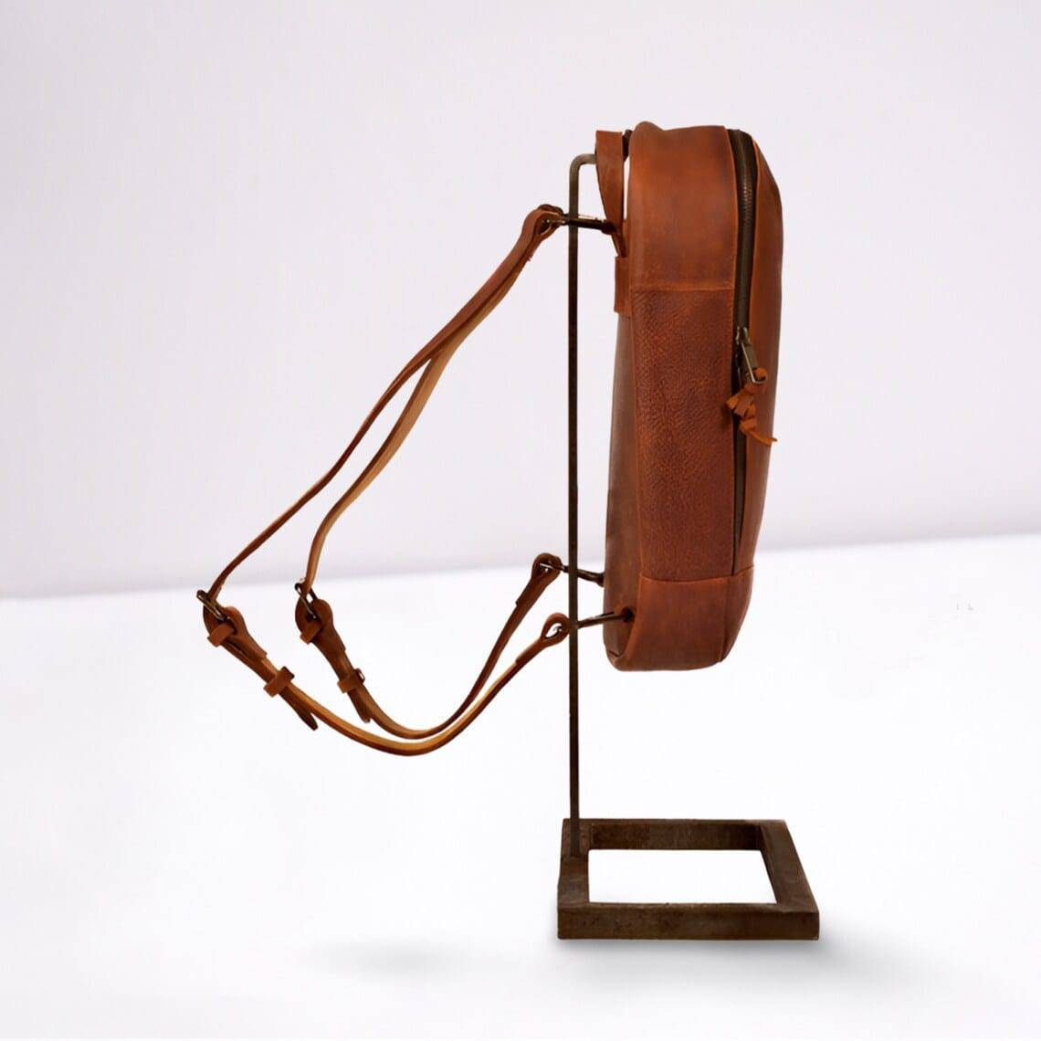 Craftshades – Leather Laptop Backpack for the Modern Professional. Buffalo leather bag, and Built to Last. college bag-Zaw Trading