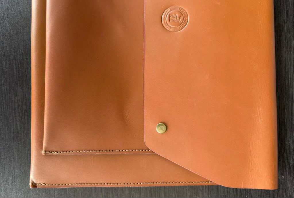 Premium Leather Sleeve Bag-Brown