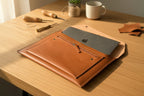 Premium Leather Sleeve Bag-Brown